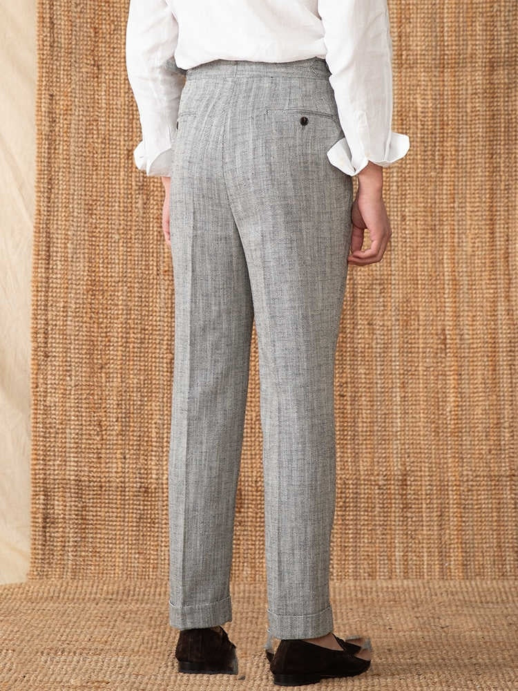 VINCENT LINEN TROUSERS