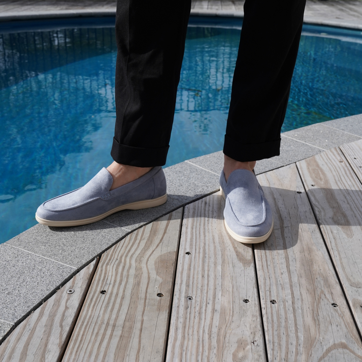 ANTONIO SUEDE LOAFERS