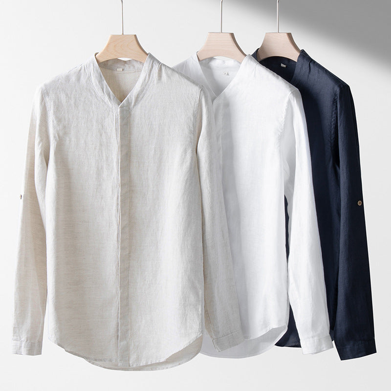 RAVELLO LINEN SHIRT