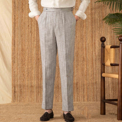 VINCENT LINEN TROUSERS