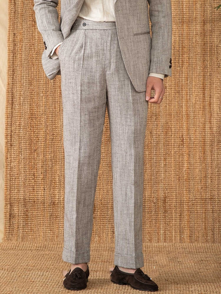 VINCENT LINEN TROUSERS