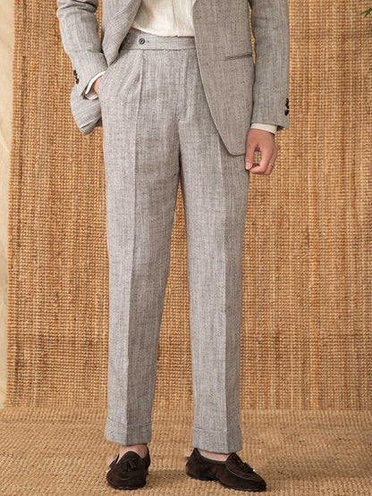 VINCENT LINEN TROUSERS